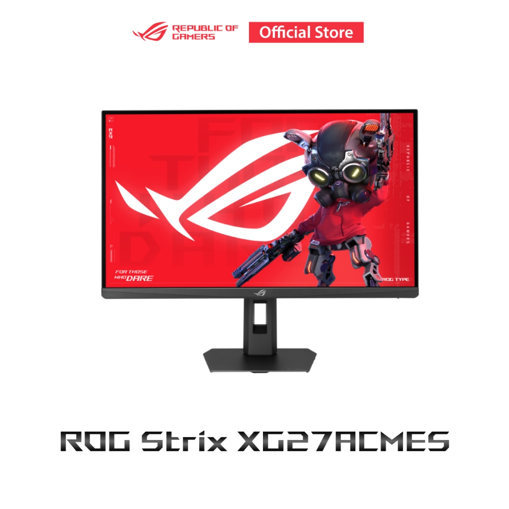 ASUS ROG Strix XG27ACMES Gaming Monitor 27" 2560x1440, 255Hz OC, 0.3ms (min.), Fast IPS