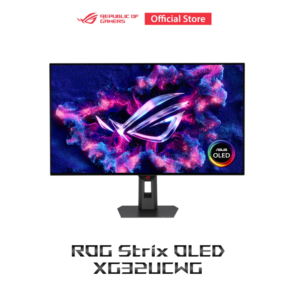 ASUS ROG Strix OLED XG32UCWG Gaming Monitor 32" 4K TrueBlack Glossy OLED, 4K 165Hz