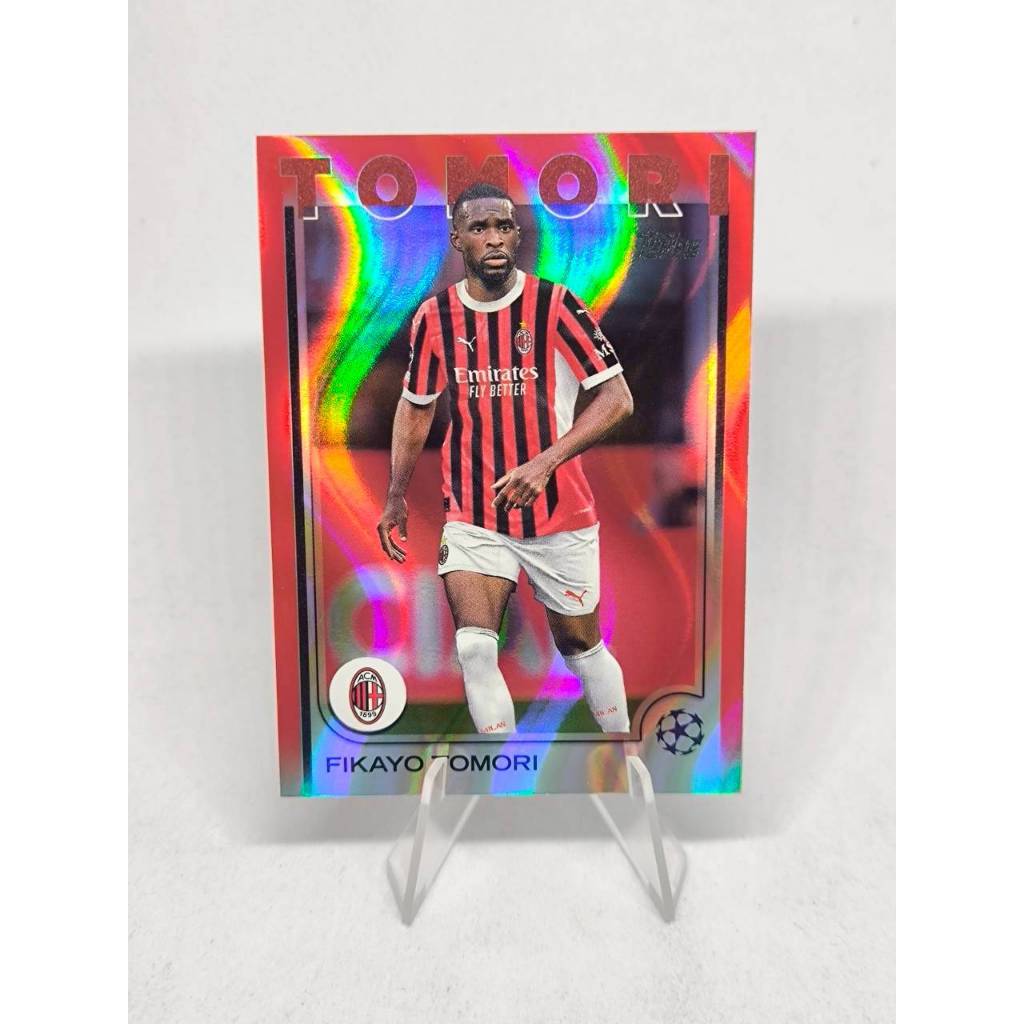 การ์ดบอล Topps UEFA Club Competitions UCC Flagship  Serie A  Football Cards 2024-25
