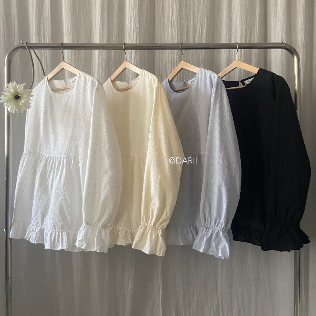 Ava Top | เสื้อแขนยาว ปลายแขนจั๊ม  น่ารักมาก ✿