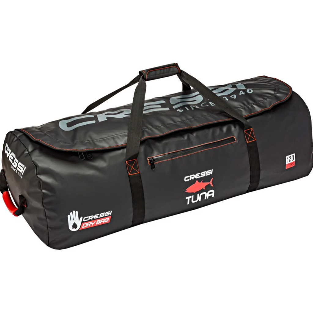 กระเป๋าอุปกรณ์ดำน้ำ Gear bag Cressi Tuna Trolley -Wheeled bag - fits long blade fins