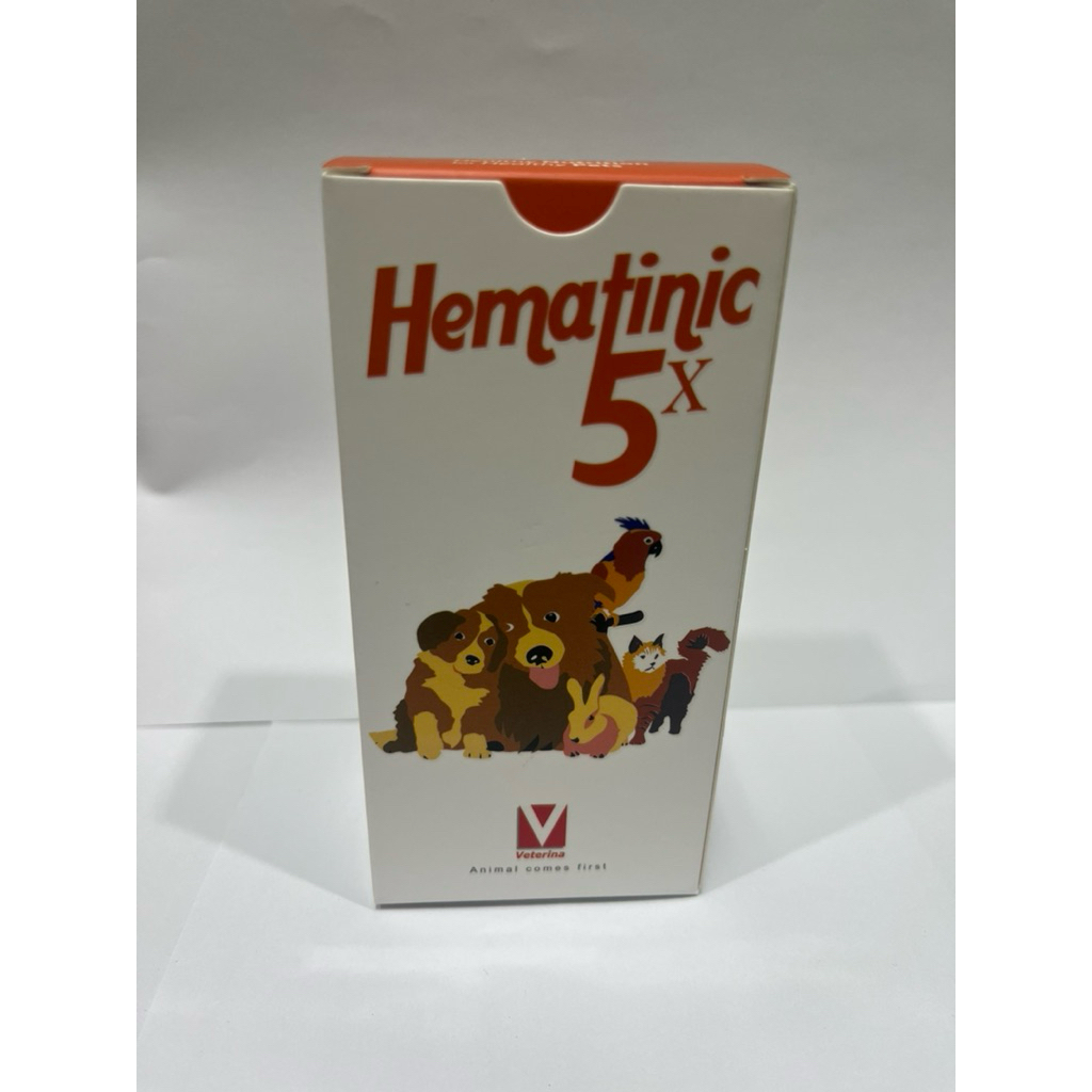 Hematinic 60ml (B-complex Vitamins Iron Foric acid) Veterina