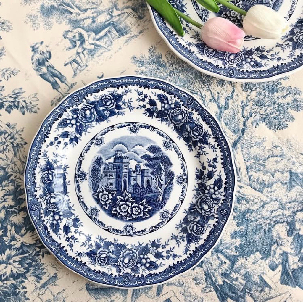 Nikko Japan จานก้นลึก จานพาสต้า (9นิ้ว 290฿/ใบ) สินค้าเก่าเก็บ