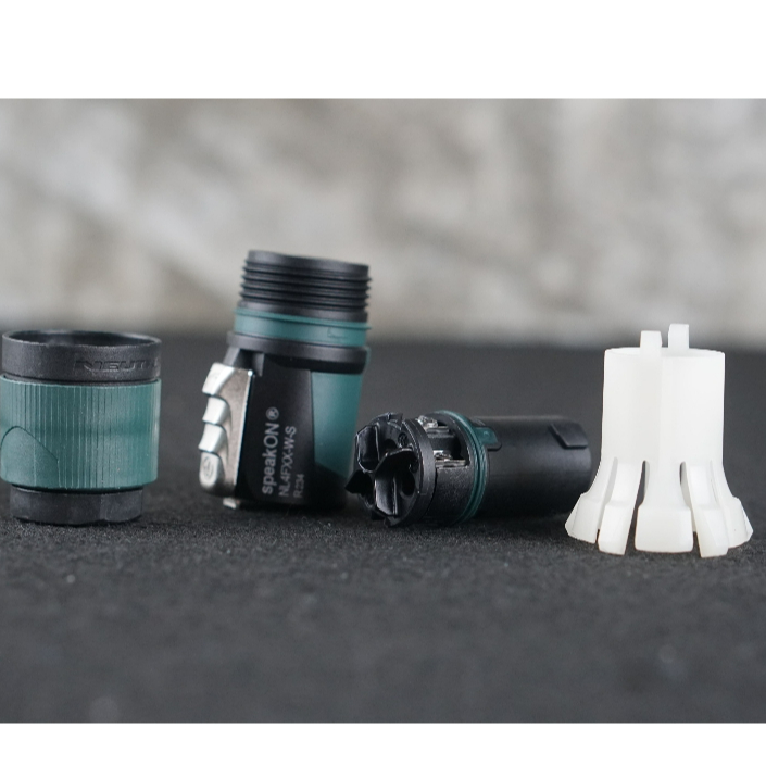 NEUTRIK NL-4FXX-W-L P.SPEAKON สเปคคอน ตัวผู้ แจ็คสเปคคอน