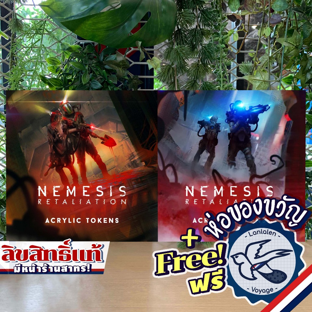 Nemesis Retaliation Acrylic for Stretch Goals / Sangrevores & Xyrians ห่อของขวัญฟรี [Boardgame]