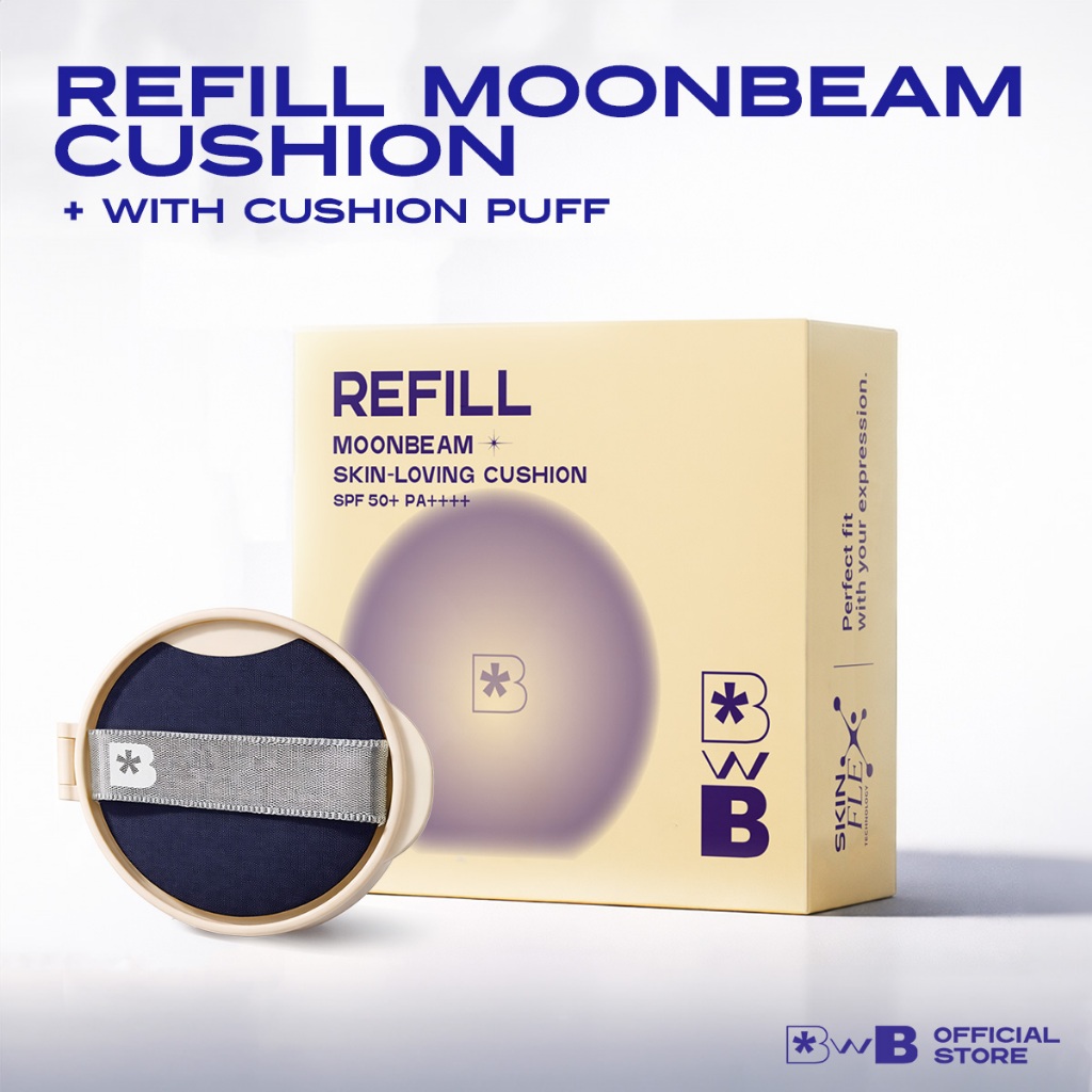 (Refill) BWB Moonbeam Skin-Loving Cushion