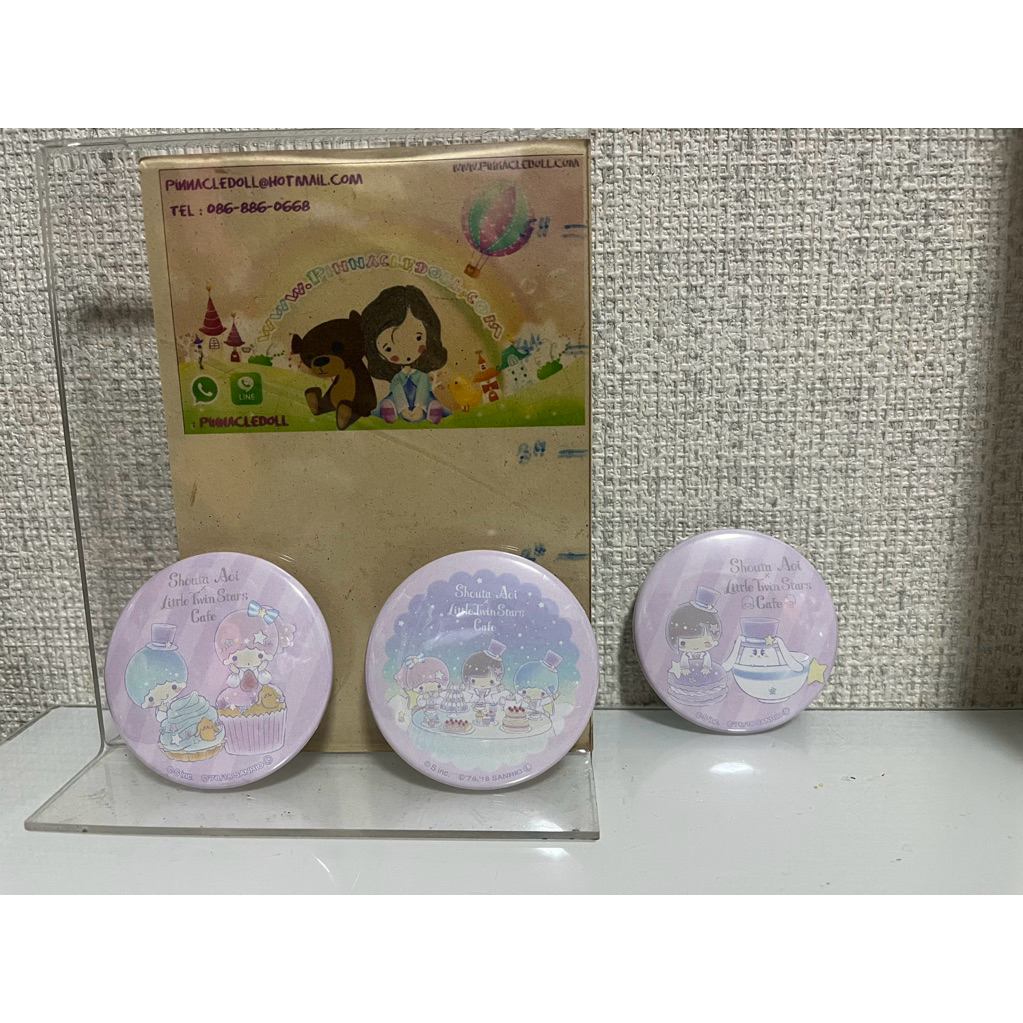 Twin star Limited 2018 ⚡️Rare⚡️ เข็มกลัด ของแท้ สภาพ99%