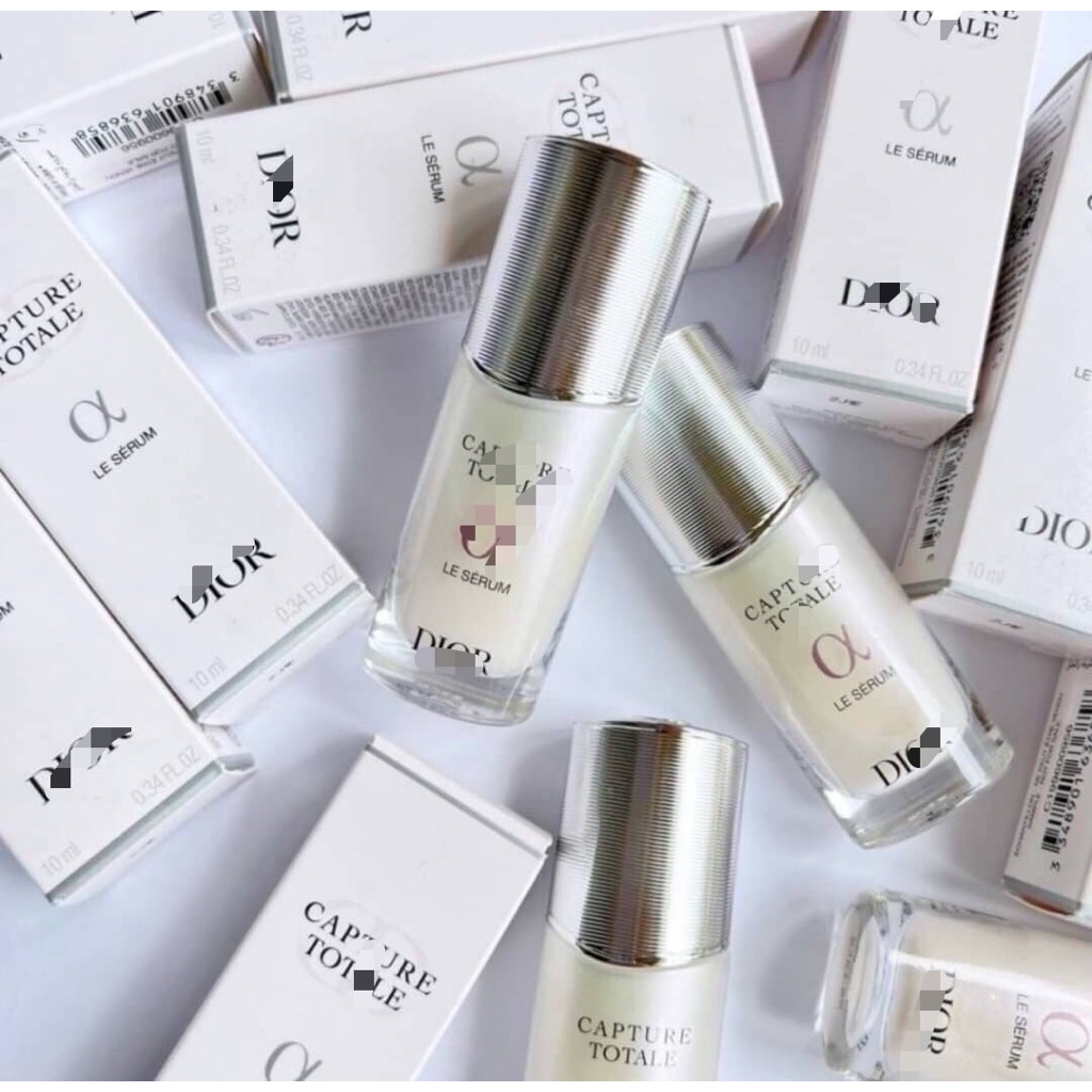 ✨ Di.ออร์ Capture Totale Le Sérum ขนาด 10ml   Anti-Aging Serum - Firmness, Youth And Radiance  Captu