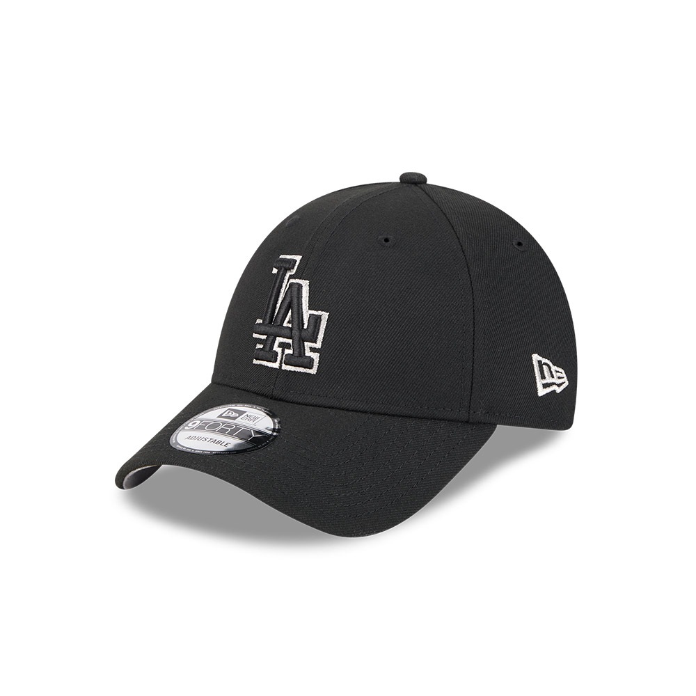New Era หมวกรุ่น LOS ANGELES DODGERS BLACK METALLIC PACK BLACK 9FORTY CAP