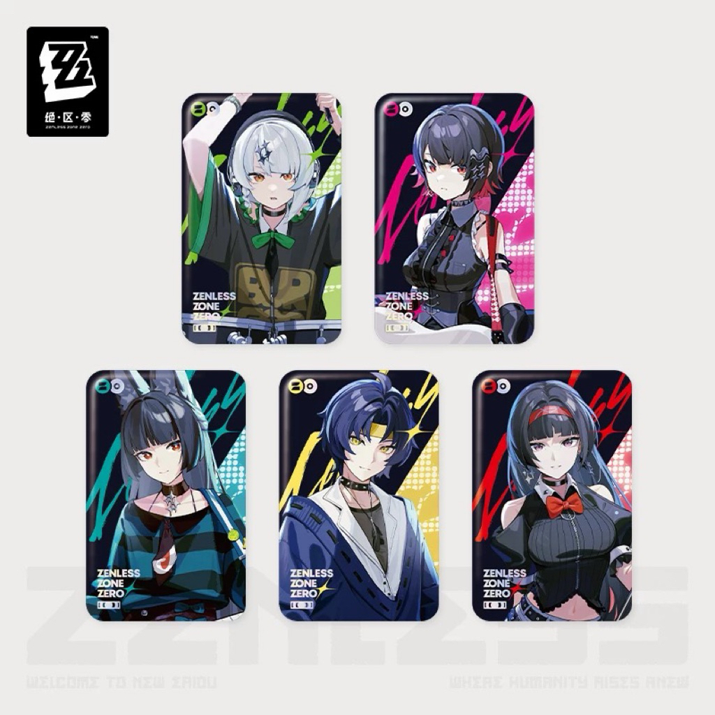 [พร้อมส่ง] Official แท้ Miyabi/Ellen/Astra/Harumasa Badge ZZZ Zenless Zone Zero Mihoyo
