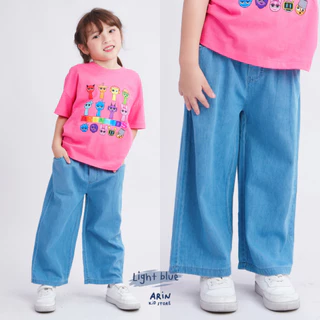 กางเกงยีนส์ขากระบอกเด็ก รุ่นPG ของแบรนด์Arin Kids อริน คิดส์