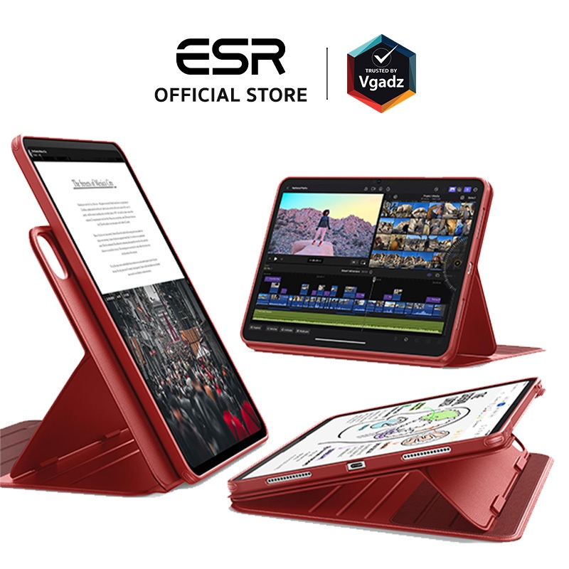 ESR เคสสำหรับ iPad Pro 11" (5th/2024)  รุ่น Rotating Shift Magnetic Case