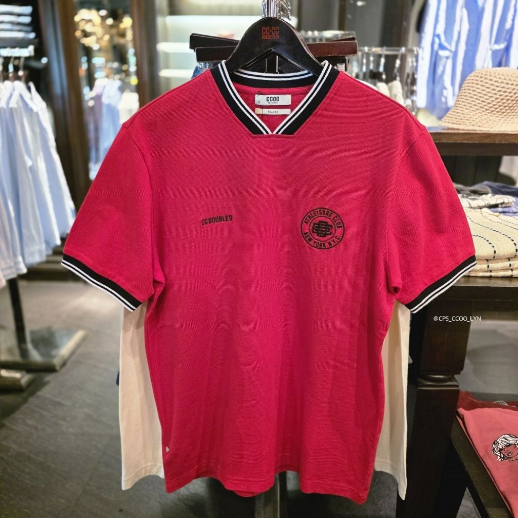🛍 เสื้อยืด CC DOUBLE O CCOO ผู้ชาย คอลใหม่ล่าสุด ของแท้💯% จัดส่งพร้อมถุงShop