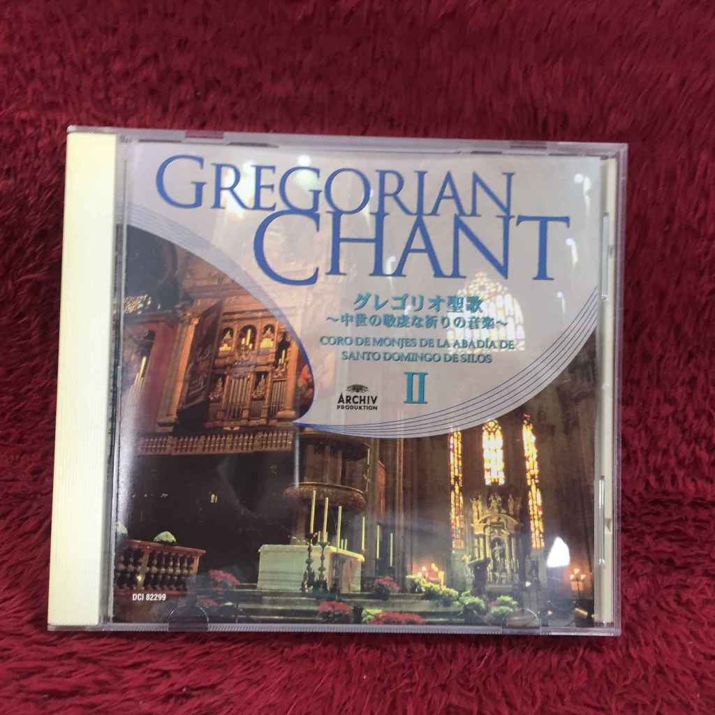 CD Gregorian Chant II สภาพตามรูปปก AA269-46