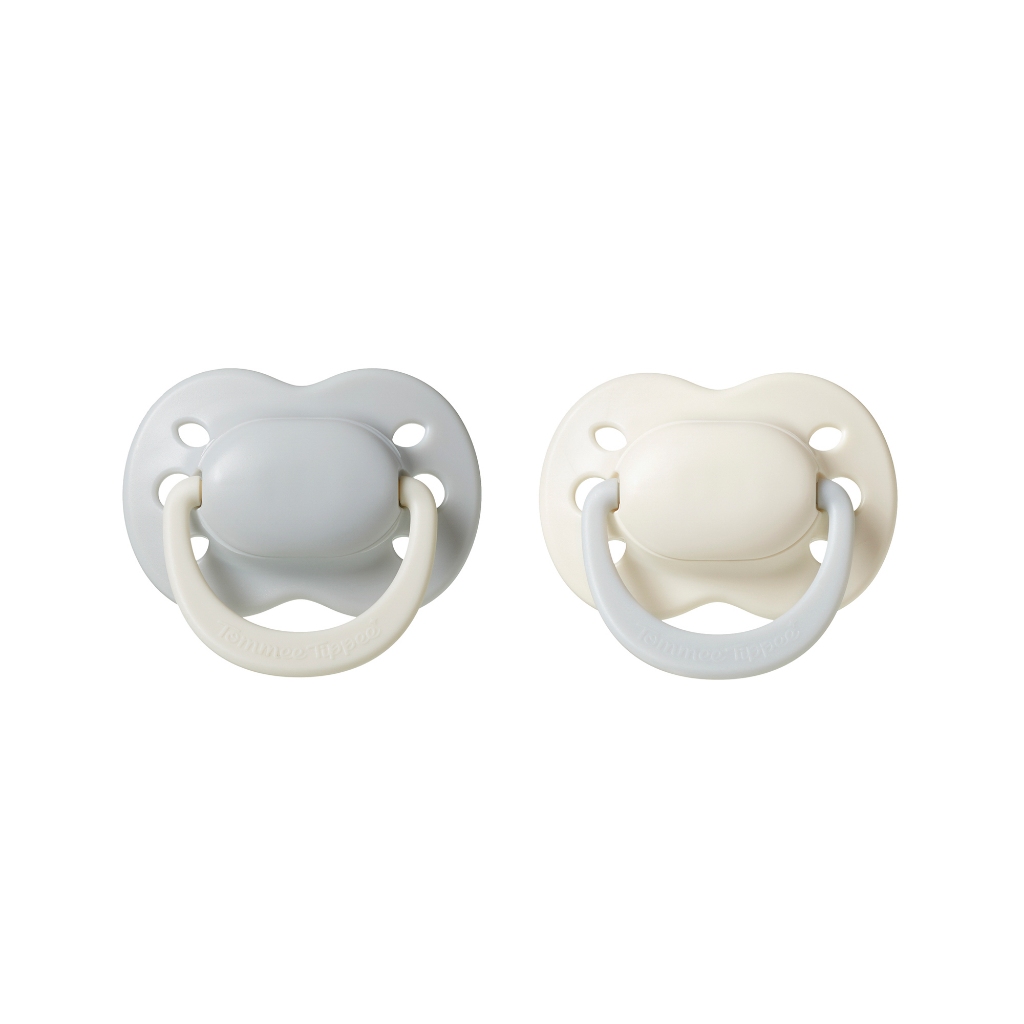 Tommee Tippee จุกหลอกซิลิโคนแรกเกิด 0-2 เดือน ผู้หญิง แพ็คคู่ (คละ 3 สี) รูปที่ 3