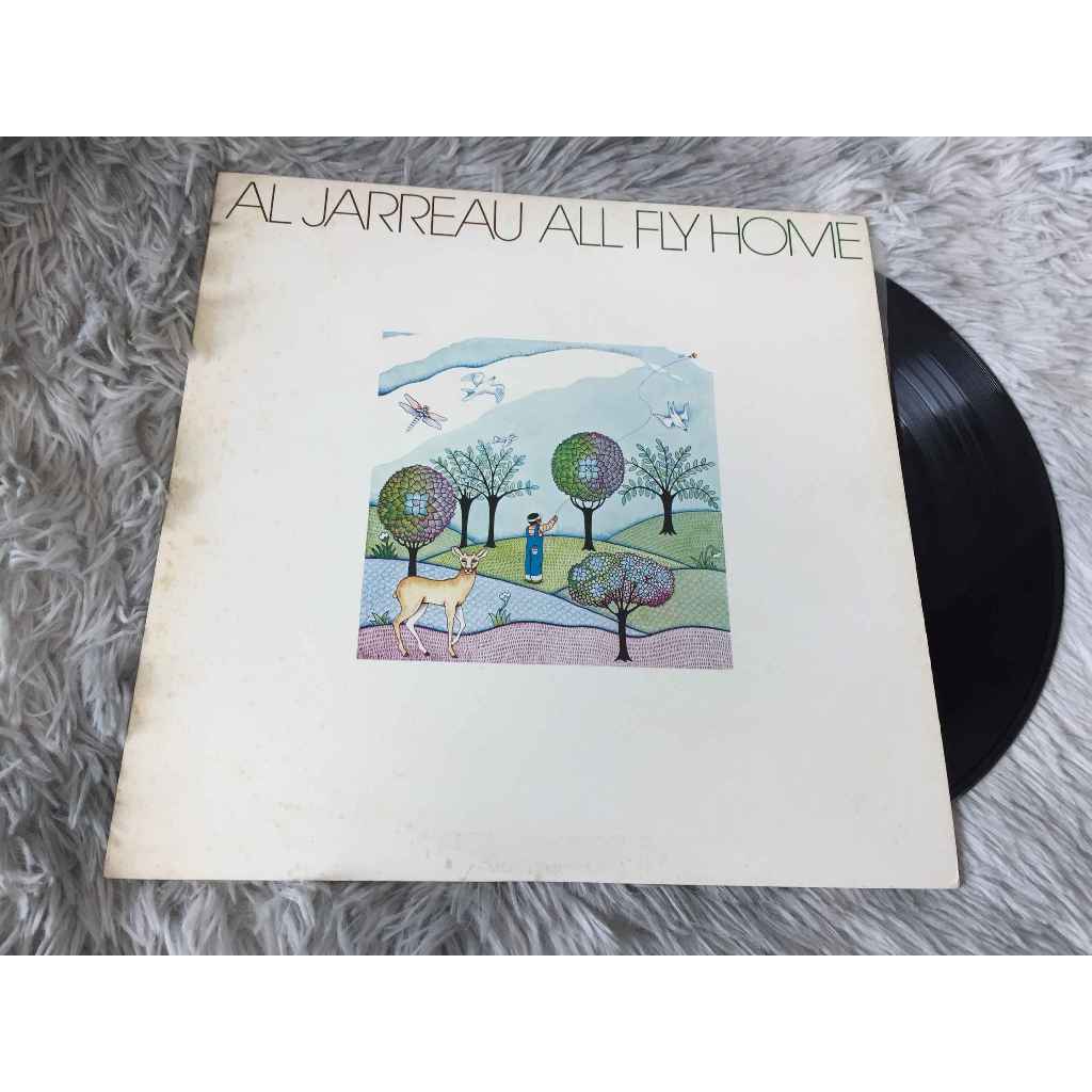 All Fly Home - Al Jarreau ขนาด 12 นิ้ว LP G161