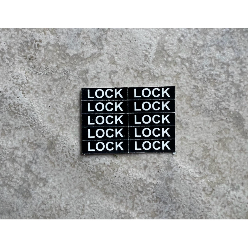 สติกเกอร์ LOCK สำหรับ Civic EG3ประตู
