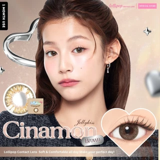 Lollipop Contact Lens รุ่น Cinamon brown คอนแทคเลนส์ Jellykiss