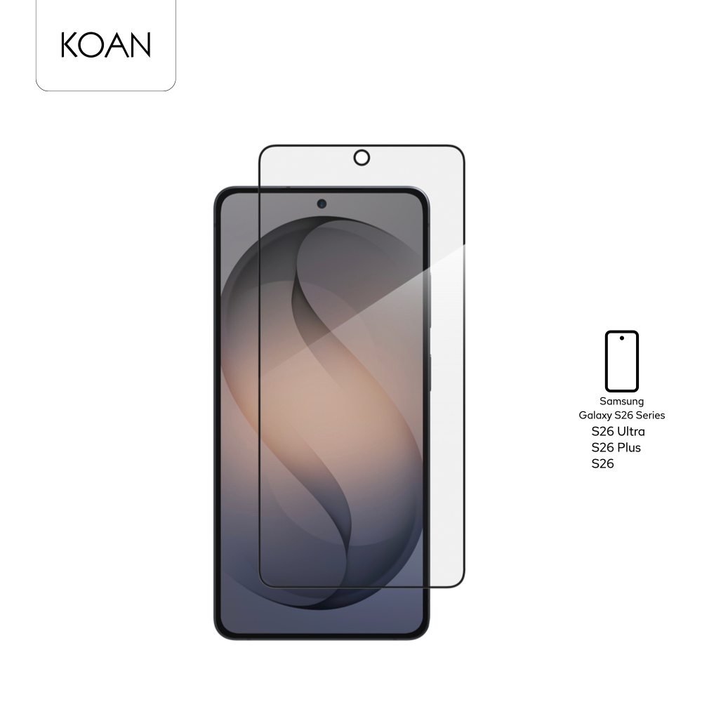ZAGG ฟิล์มกระจกกันรอย Glass Plus Edge ใช้สำหรับ Samsung Galaxy S26 Series
