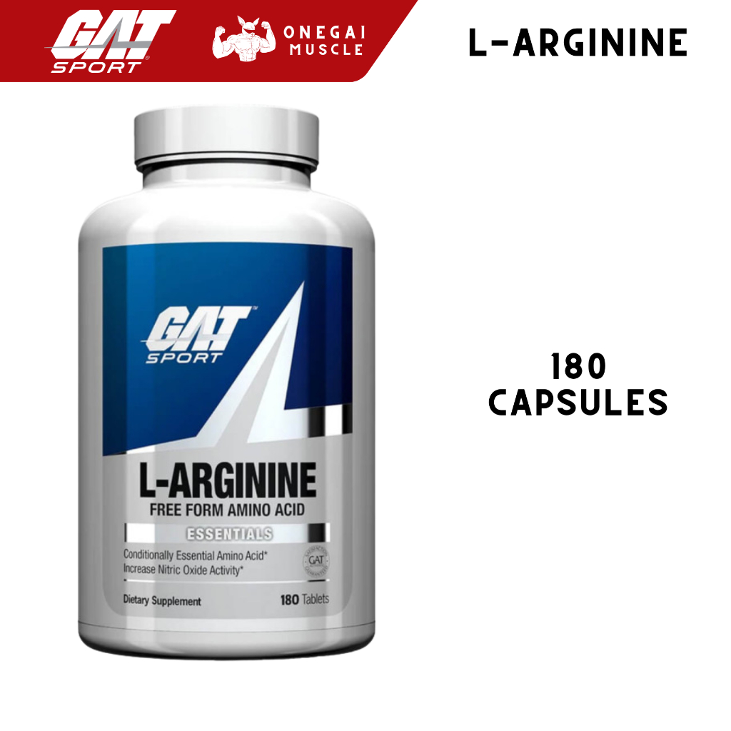 GAT Sport Essentials L-Arginine (180 Tablets)