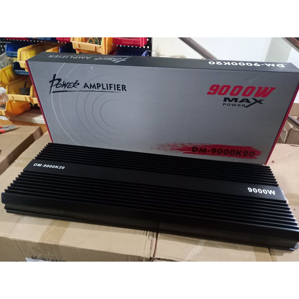 เพาเวอร์แอมป์คลาสดียี่ห้อDM-9000K20 ตัวละ4600บาท