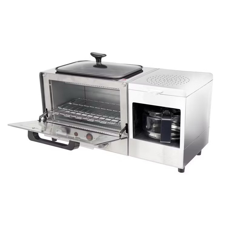 HOUSE WORTH ฺBreakfast Maker เตาอบ เครื่องทำอาหารเช้า รุ่น HW-ฺB002C ความจุ 10 ลิตร 1450 วัตต์