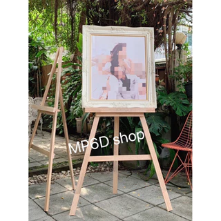 ขาตั้งวาดรูป ขาตั้งรูปงานแต่ง ราคาโรงงาน (แบบดั่งเดิม ค้ำหลังกลาง)