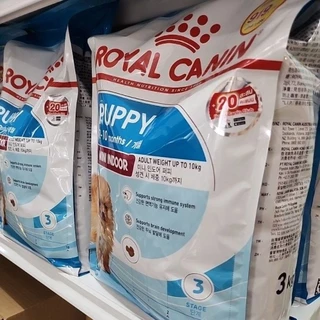 [แบ่งขาย] อาหารสุนัข Royal canin MINI INDOOR PUPPY ลูกสุนัขพันธุ์เล็กเลี้ยงในบ้าน 2-10 เดือน 500g ,1kg
