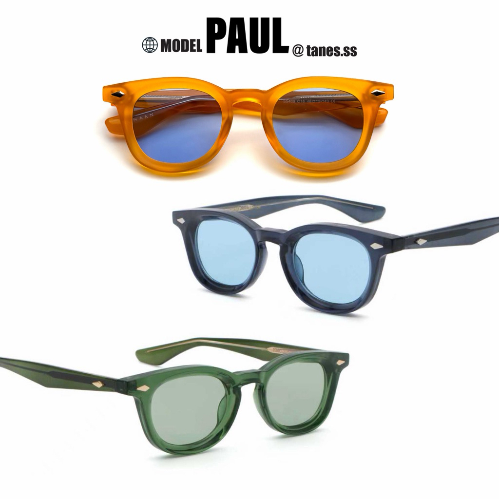 TANES.SS l PAUL แว่นตาออโต้เลนส์[กรองแสงสีฟ้า]ออกแดดเปลี่ยนสี  สามารถนำกรอบเปลี่ยนเลนส์สายตาได้