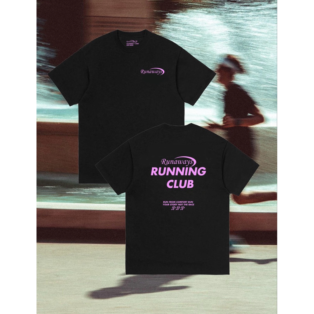 Run club tee เสื้อ run club (cotton100%) พร้อมส่ง🚀