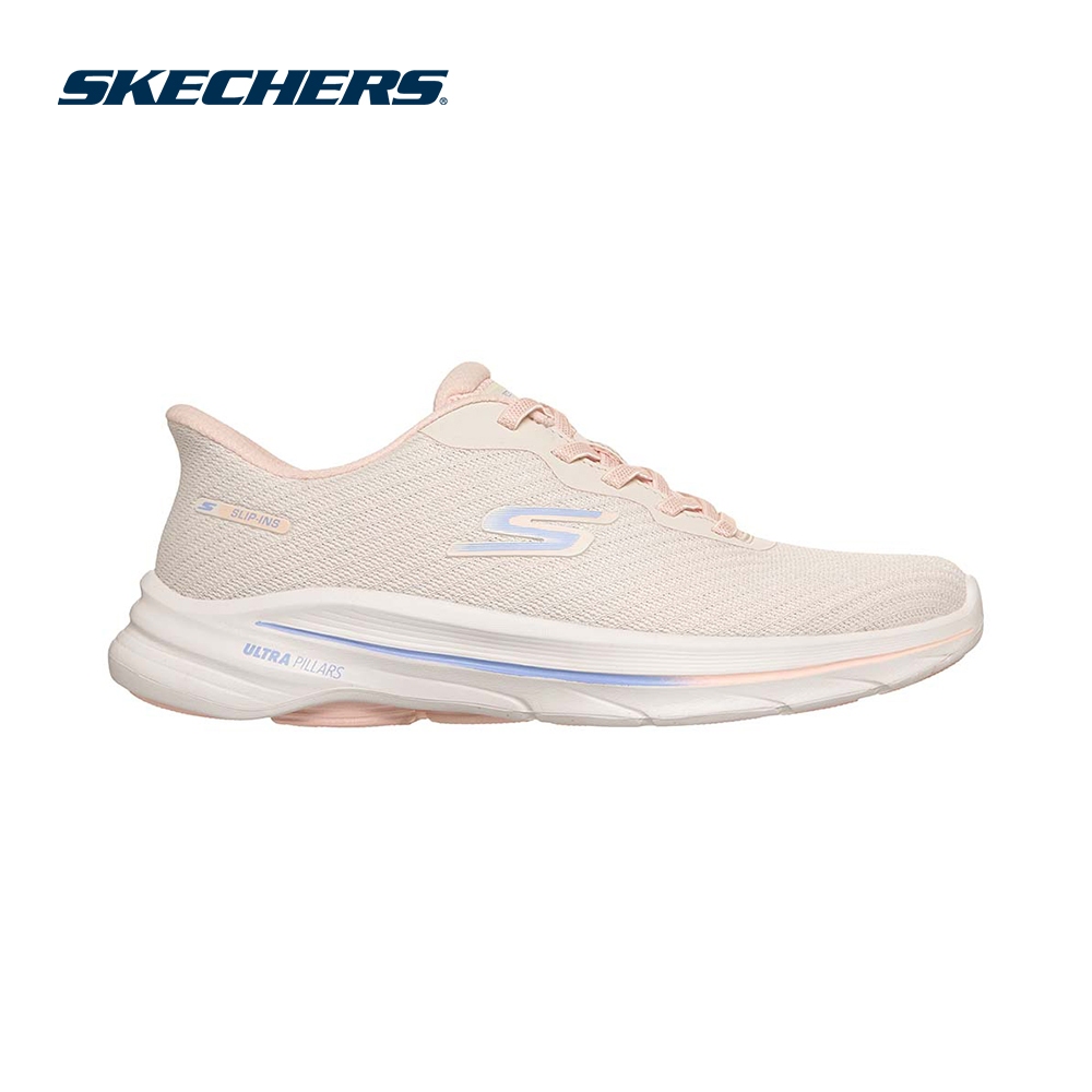 Skechers สเก็ตเชอร์ส รองเท้าผู้หญิง Women GOwalk 8 Walking Shoes - 125925-NAT (latest)