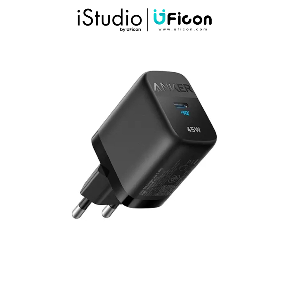 หัวชาร์จ - Anker 313 Chagre (45W) ; iStudio by UFicon