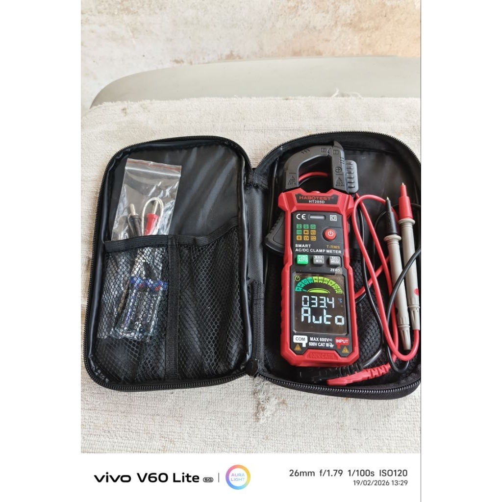 HABOTESTแคมป์มิตเตอร์รุ่น HT205Dมือสอง