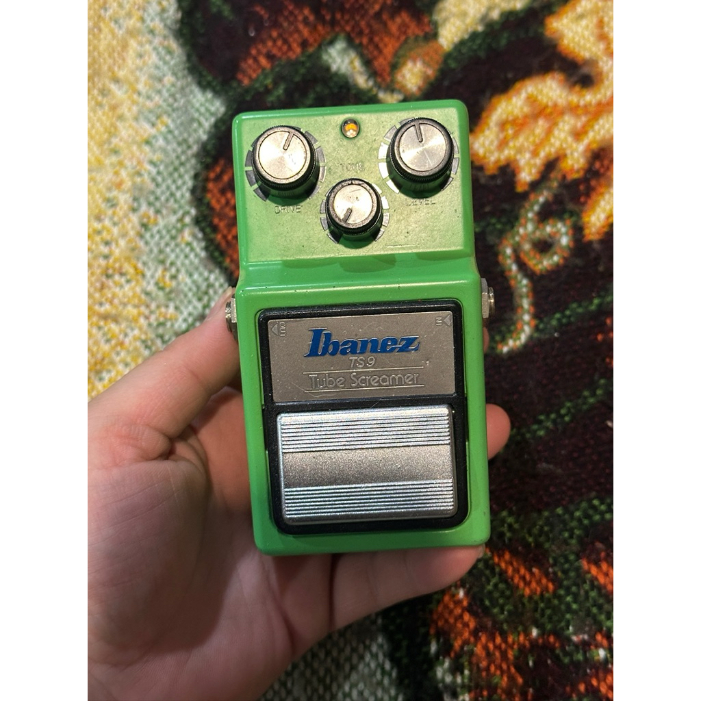 (Used) Ibanez TS9 Tube Screamer Reissue Maxon Board TA75558P (Toshiba) Japan  1993-2002