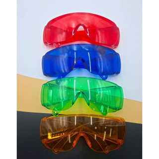 (ยกกล่อง 12 ชิ้น) No.268 แว่นตากันน้ำ อย่างดี แว่นสงกรานต์ 1…