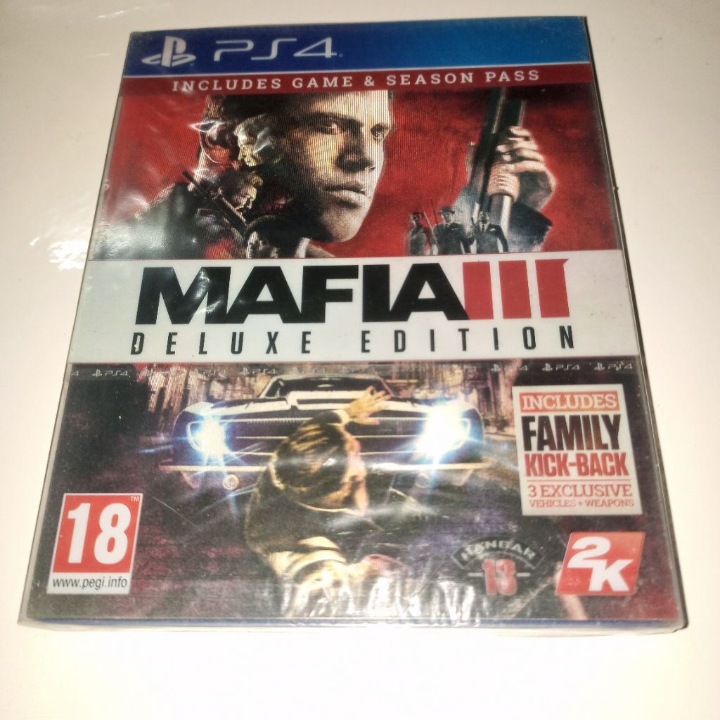 Ps4 Mafia 3 (มือ2) โซน 2 eu สภาพกริ๊บ