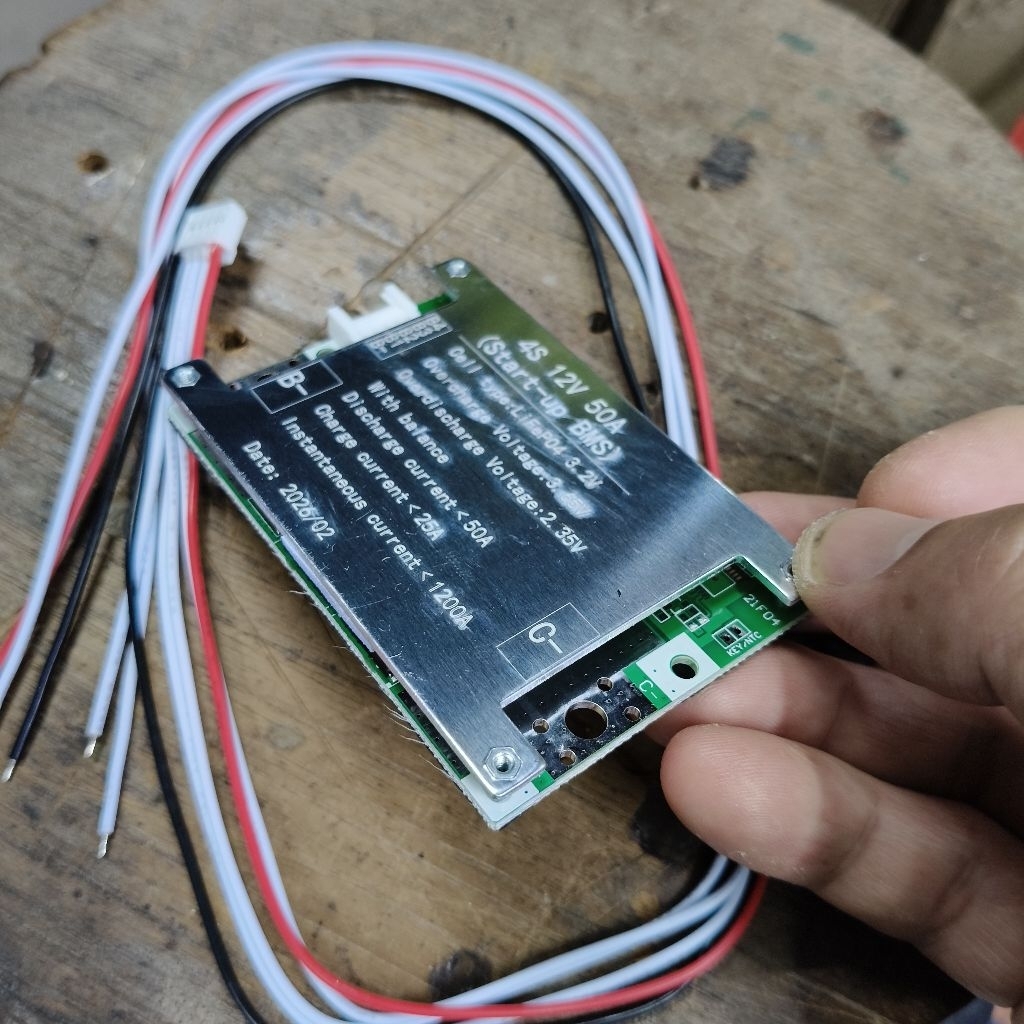 bms สำหรับสตาร์ทรถยนต์ start up bms lfp 4s 50/1200A ไมก้าลำพูน