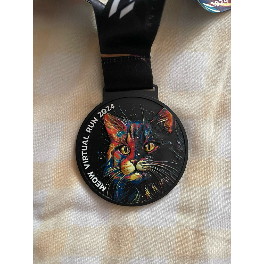 เหรียญ Virtual Run น้องแมว