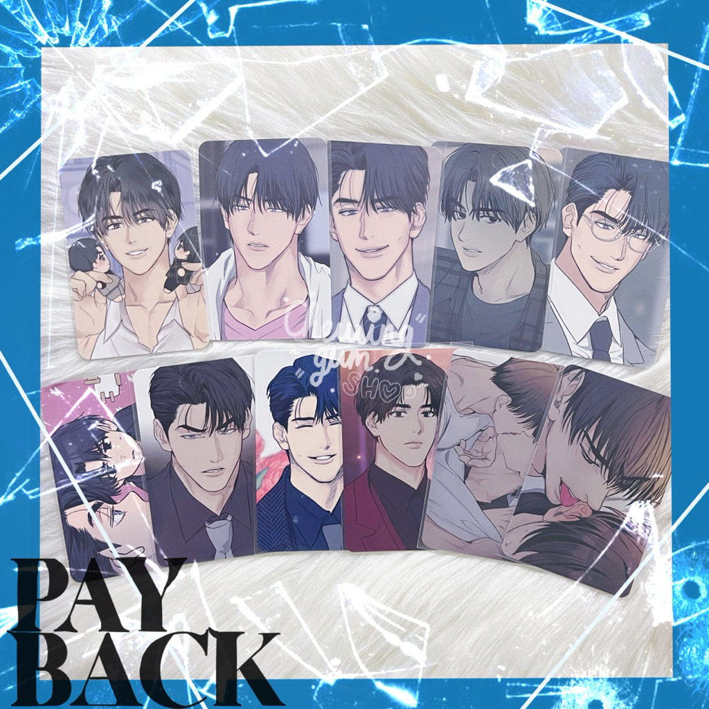 ˗ˏˋ พร้อมส่ง  ༘♡´ˎ˗ การ์ด Payback V1 & V2 PAYBACK Photocards