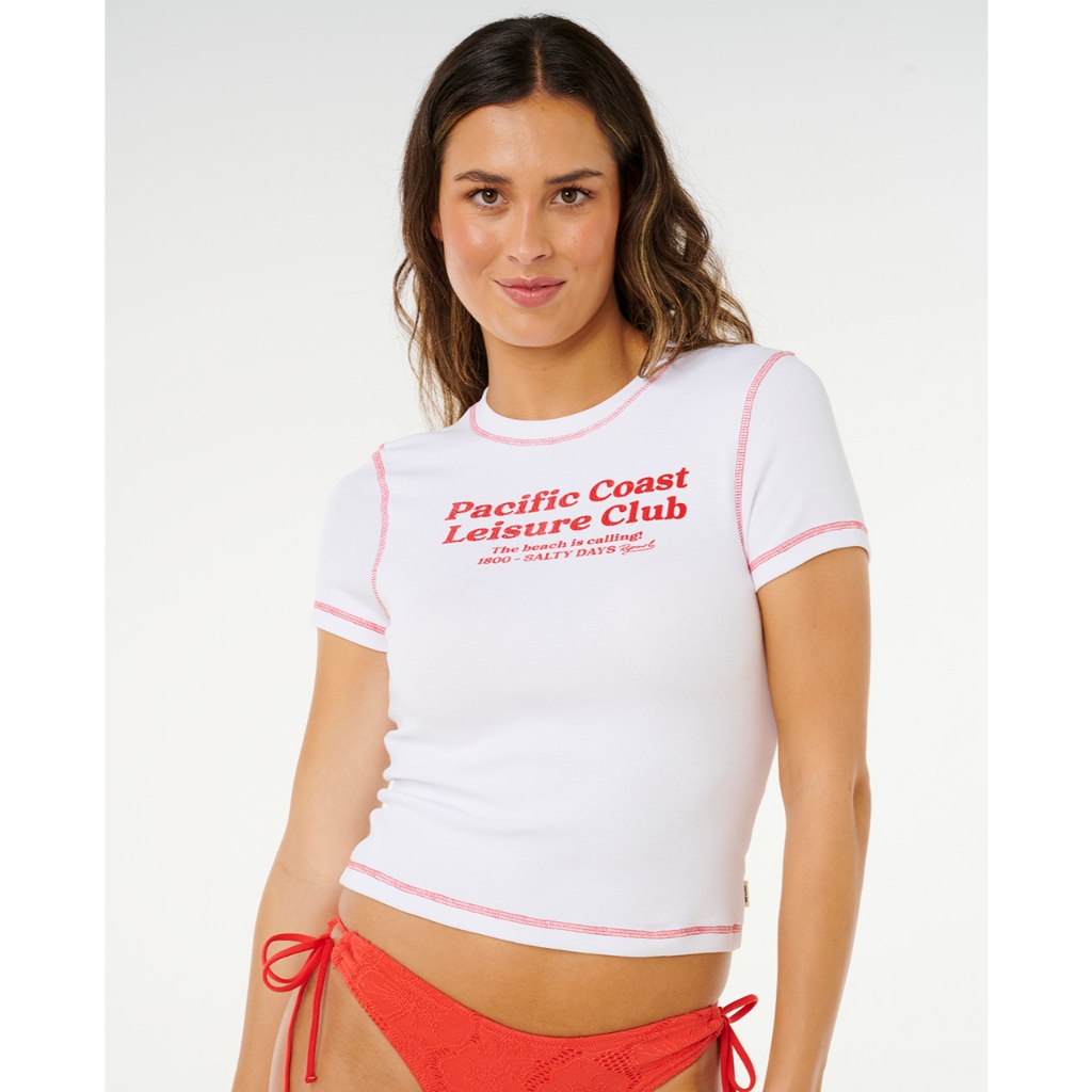 RIPCURL เสื้อยืด 0M1WTE PACIFIC COAST FITTED TEE 2026-S3