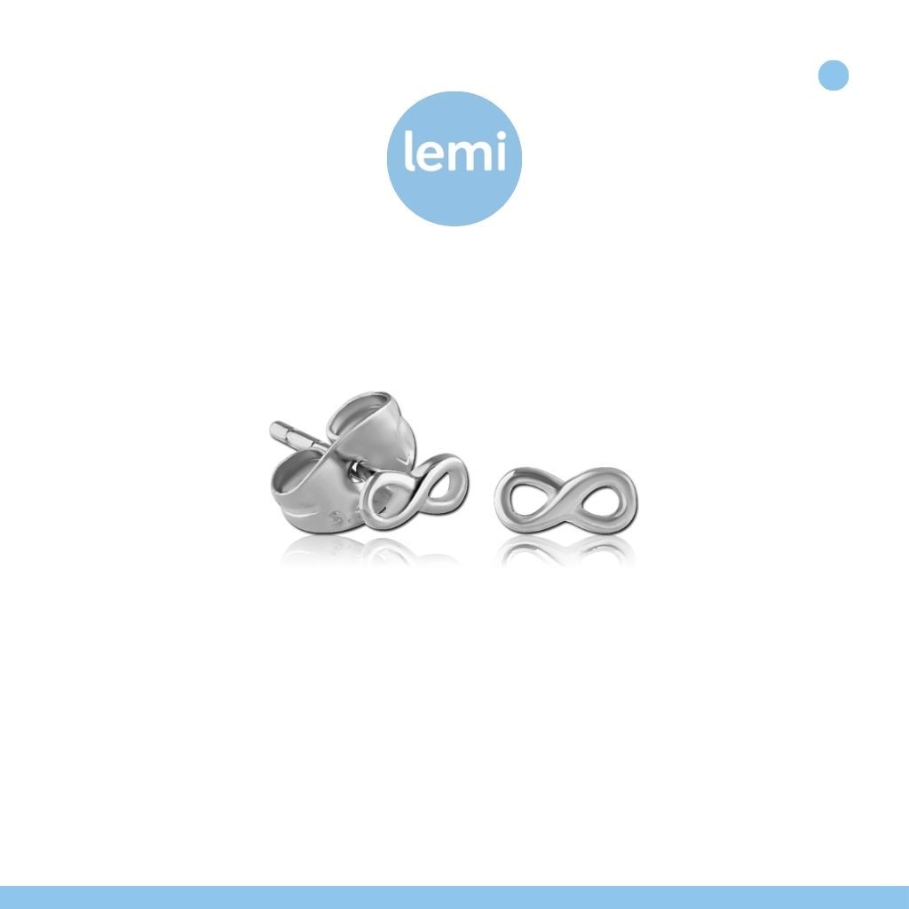 Lemi ต่างหูเพื่อผิวแพ้ง่าย Infinity Surgical Steel