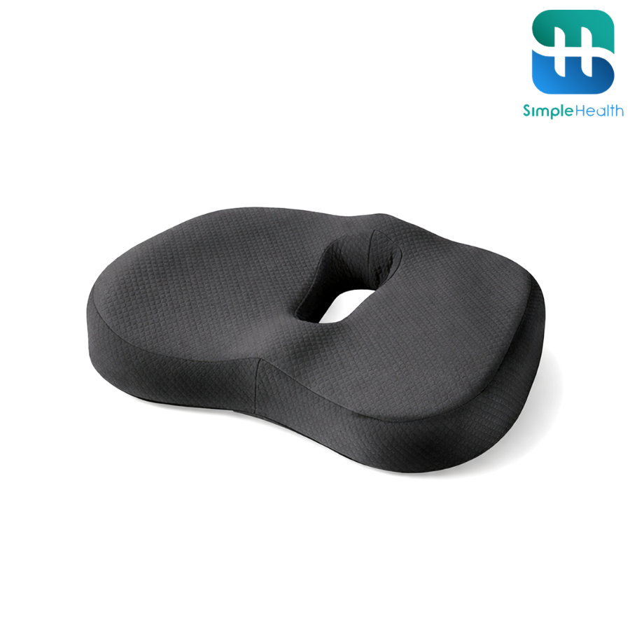 Simple Health TH เบาะรองนั่งเมมโมรี่โฟม cushion ลดปวดก้น ปวดหลัง นั่งสบายทั้งวัน