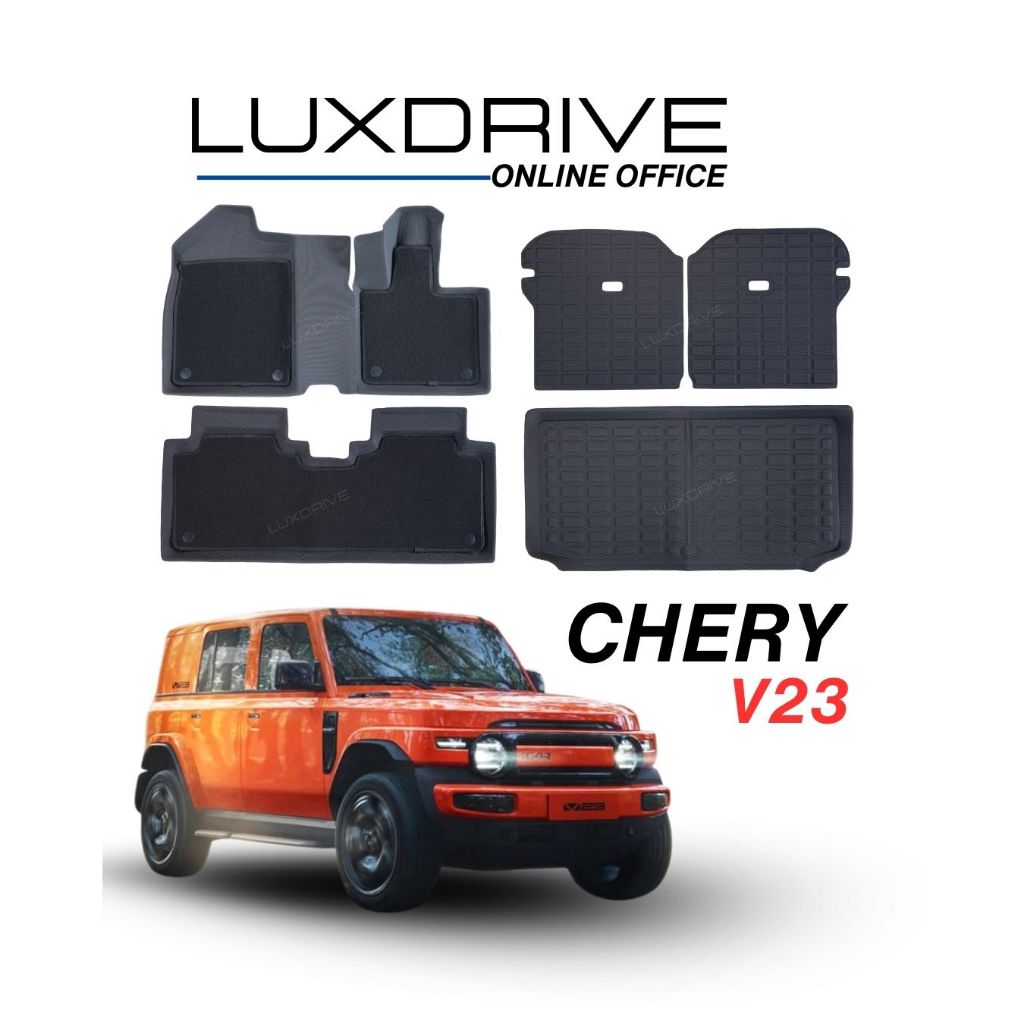 LUXDRIVE พรมรถยนต์ 2ชั้น Cherry V23