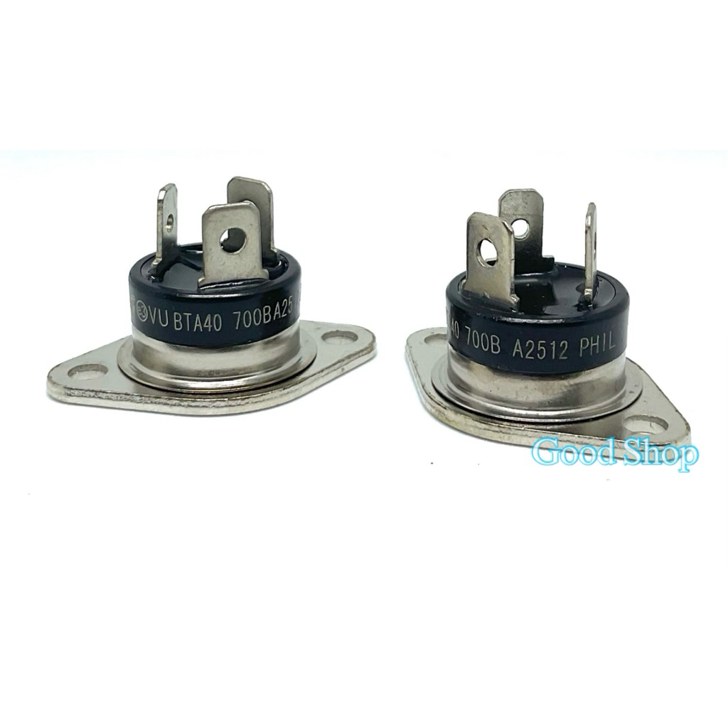 BTA 40600B/ 40700B/ 40800B TRIAC ไตรแอค เครื่องทำน้ำอุ่น  ตัวกลม พร้อมส่ง