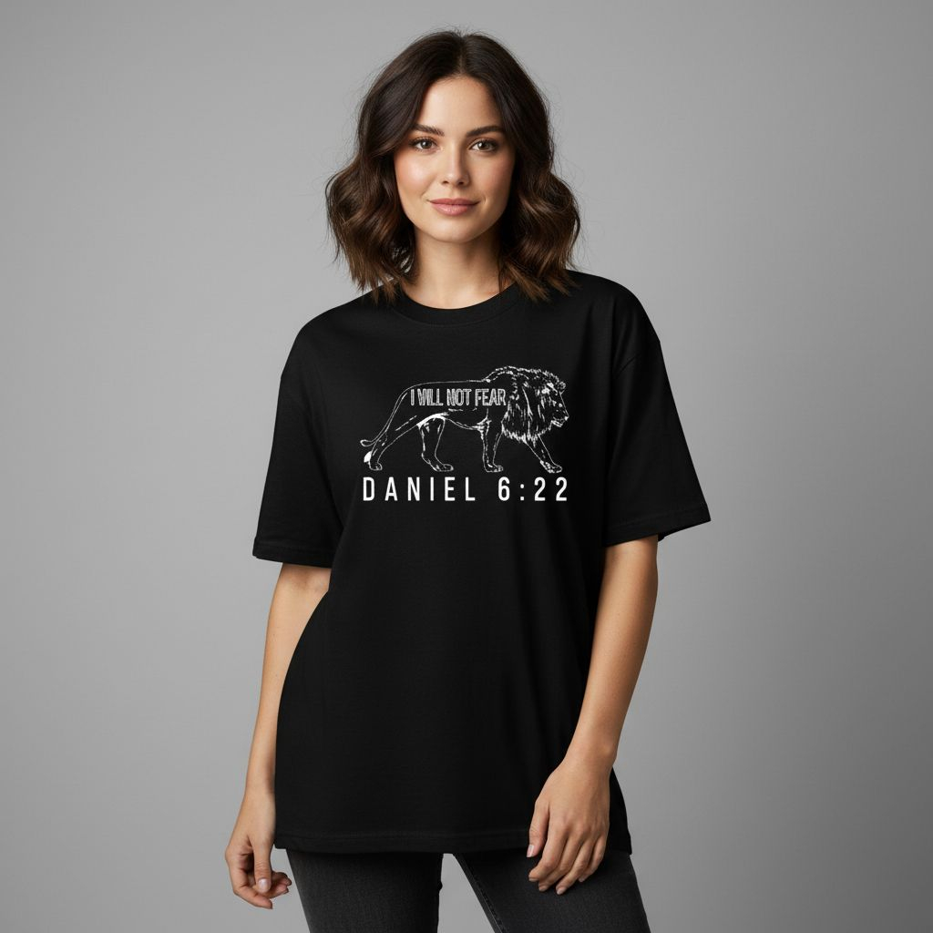 I Will Not Fear – Inspirational Christian Faith T-Shirt | Bible Verse Shirt