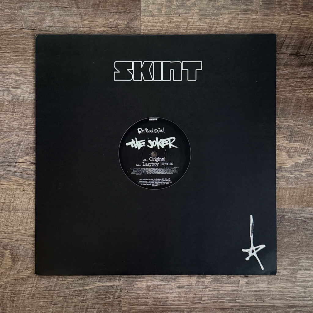 แผ่นเสียง Fatboy Slim - The Joker vinyl lp 12”(VG+)