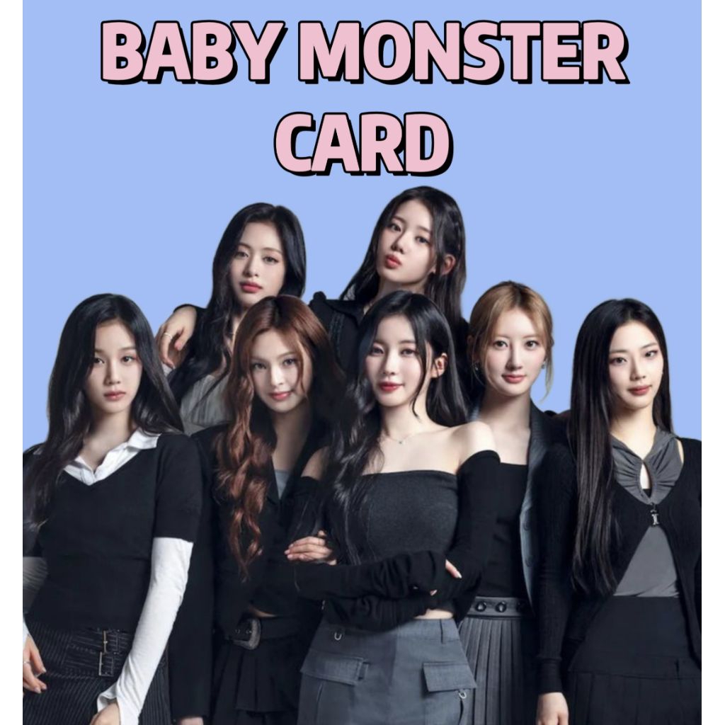 พร้อมส่ง การ์ด Baby monster การ์ดแท้100%