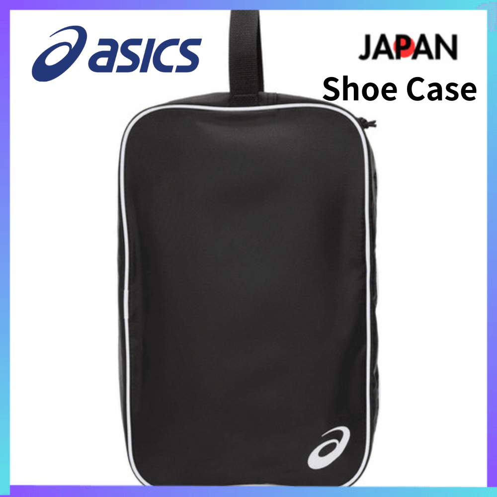 asics (อาซิคส์) อุปกรณ์ฝึกซ้อม กระเป๋าใส่รองเท้า L 3033C228 สำหรับผู้ใหญ่ Unisex 002 (ดำ/ขาว) OS