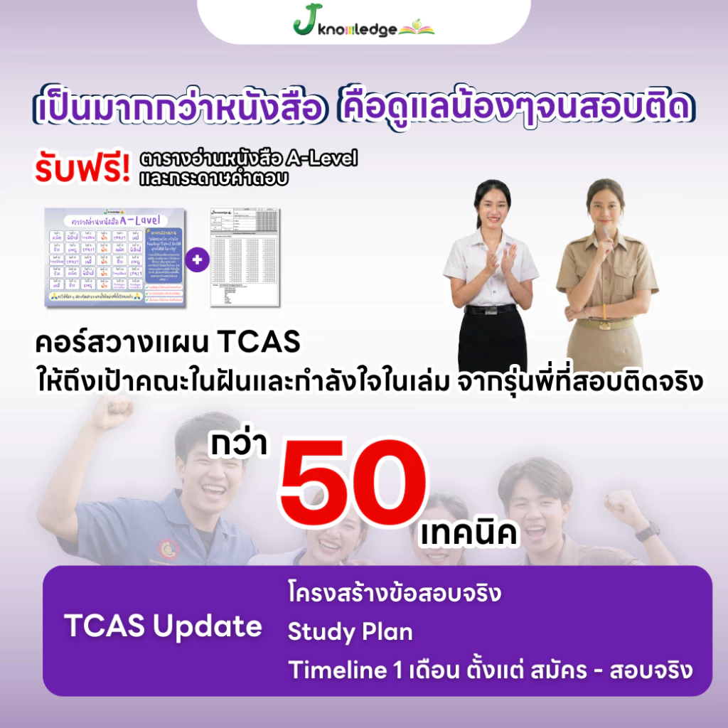 หนังสือเตรียมสอบ A-Level พิชิต TCAS69-70-71 ม.ปลาย เกณฑ์ใหม่ สสวท.ฟรีคอร์สติว 20 ชม. [ส่งฟรี] thumbnail 4