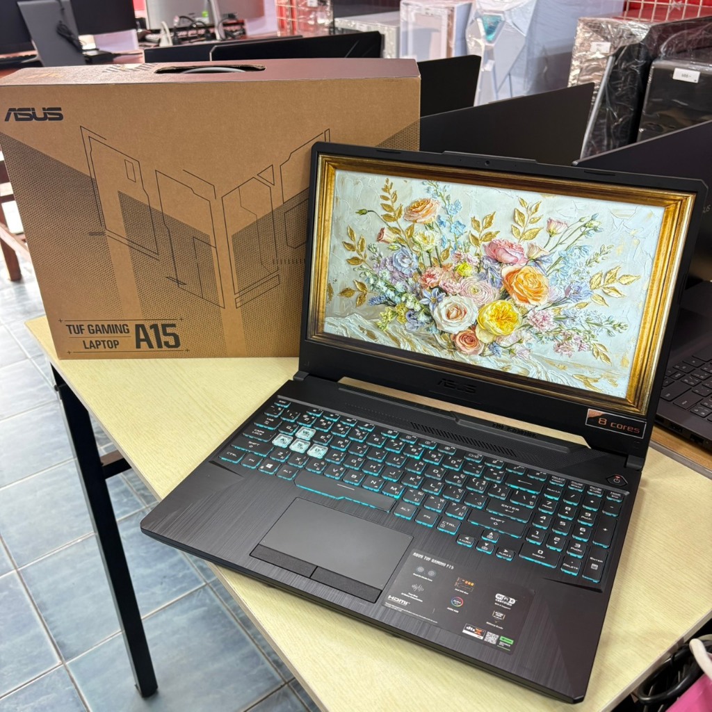 ASUS  TUF  GAMING  A15  FA506IC - HN011T  สภาพเครื่อง  85%